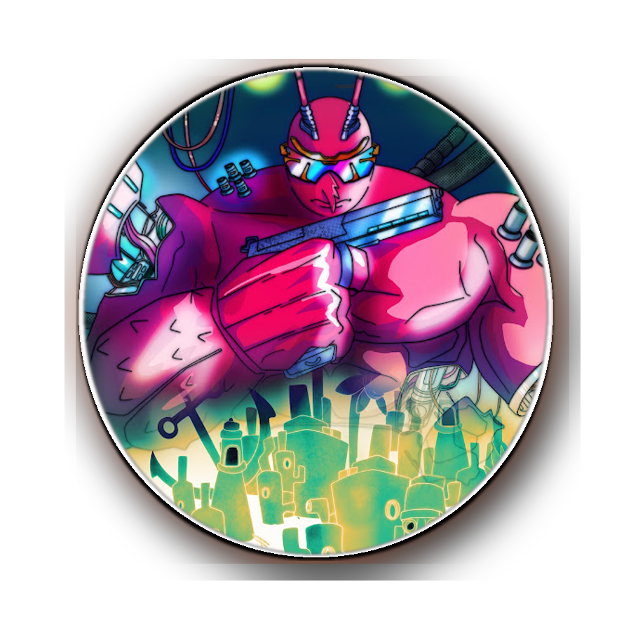 Larry, the android gangster lobster trench watcher